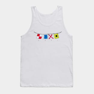 USVI nautical flags Tank Top